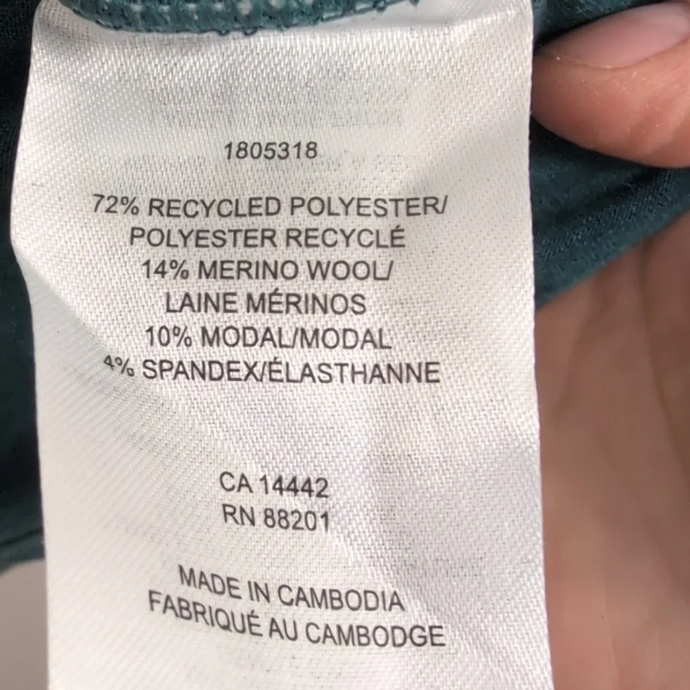 MONDETTA GREEN PERFORMANCE TOP SIZE SMALL - Picture 6 of 6